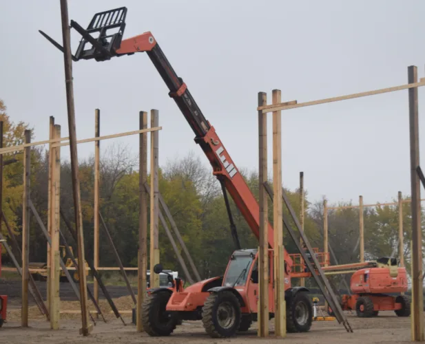 Cress presses forward on new building